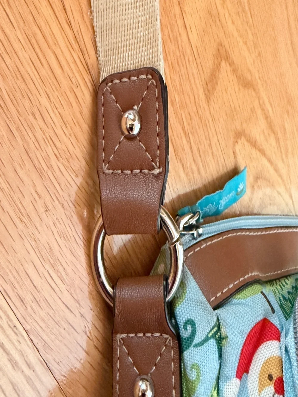 Lily Bloom Christmas Holiday Crossbody Bag